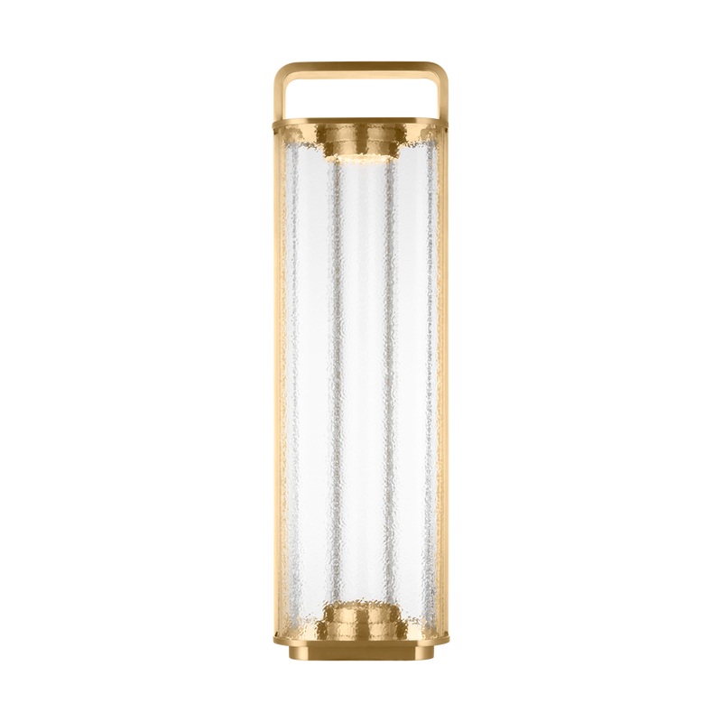Flacara 24 Rechargeable Lantern Hand Rubbed Antique Brass