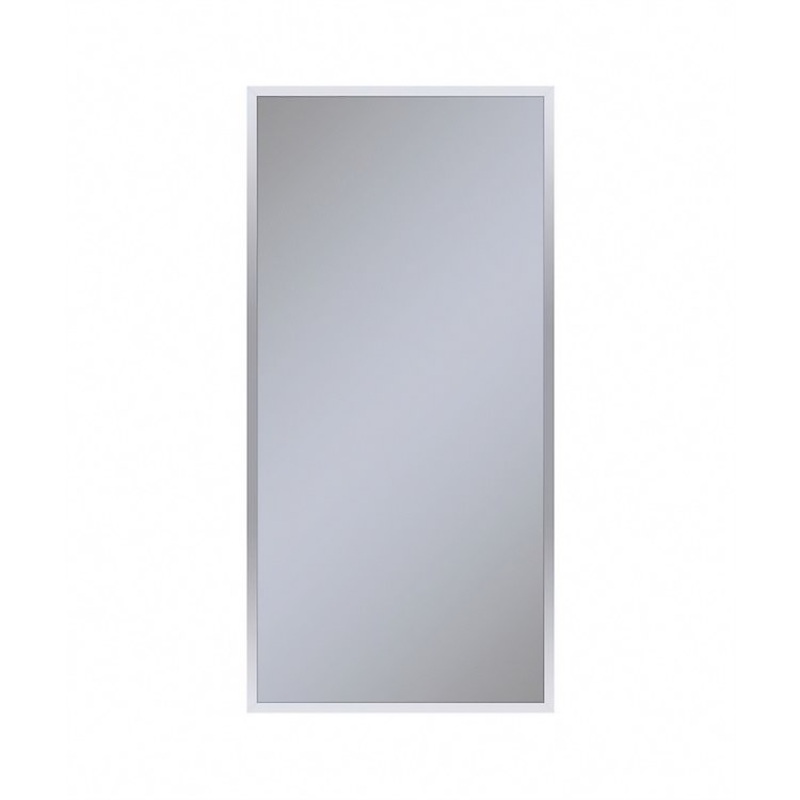 Medicine Cabinet Profiles 24W x 48H x 4D Inch 1 Doors Mirror Chrome Flat Top Reversible Non-Electric