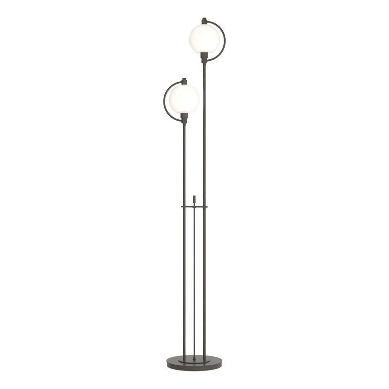 Pluto Floor Lamp Dark Smoke Opal Glass (GG)