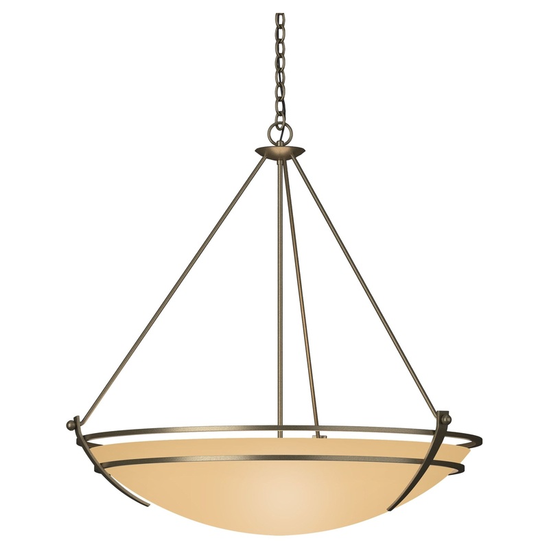 Presidio Tryne Large Scale Pendant Soft Gold Sand Glass (SS)