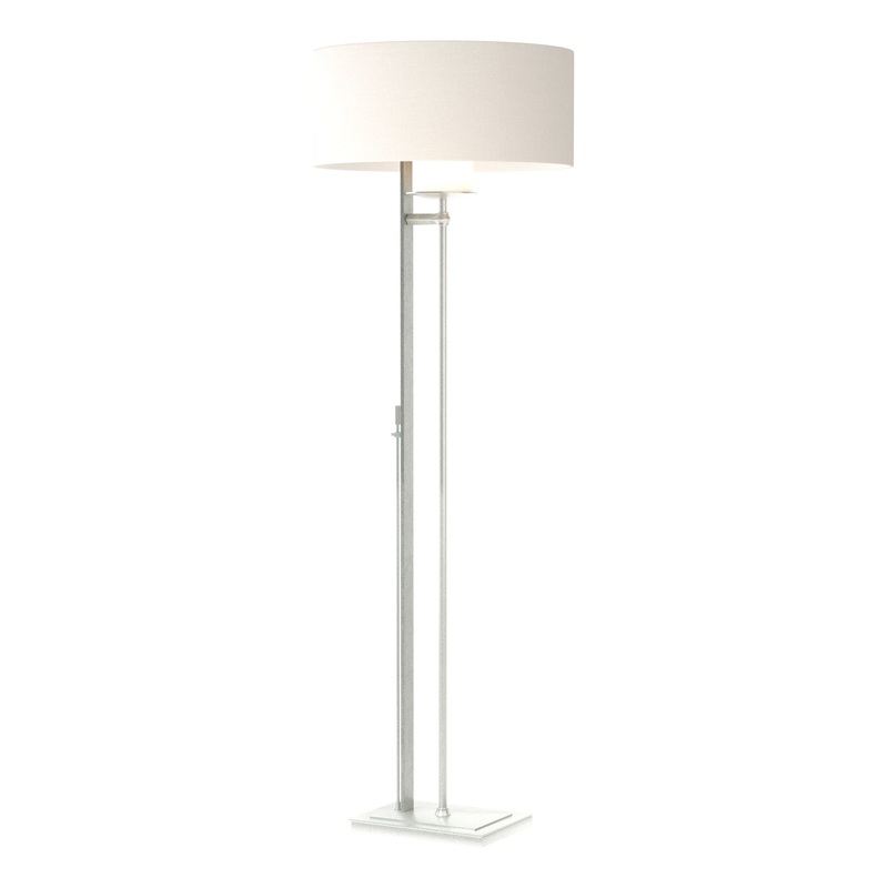 Rook Floor Lamp Vintage Platinum Natural Anna Shade (SF)