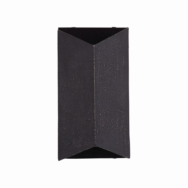 Arteriors 44786 Orrick One Light Wall Sconce Matte Charcoal