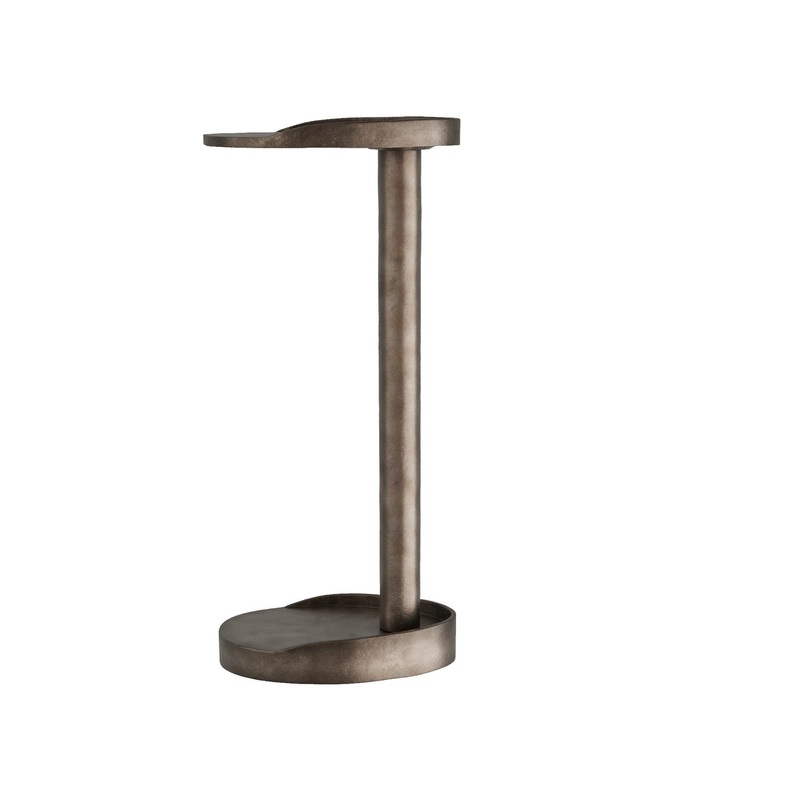 Arteriors 6965 Slade Drink Table Graphite