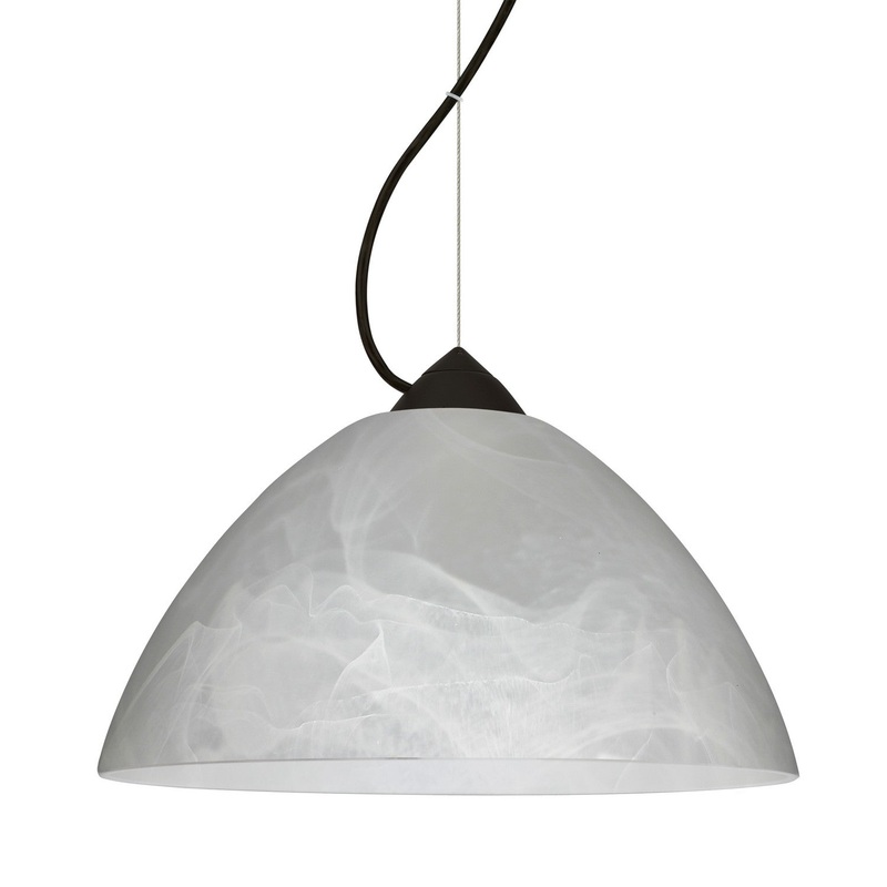 Besa 1KX-420152-LED-BK Besa Tessa Pendant LED Pendant Black