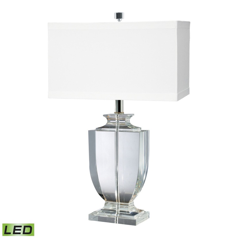ELK Home 722-LED Crystal LED Table Lamp Clear
