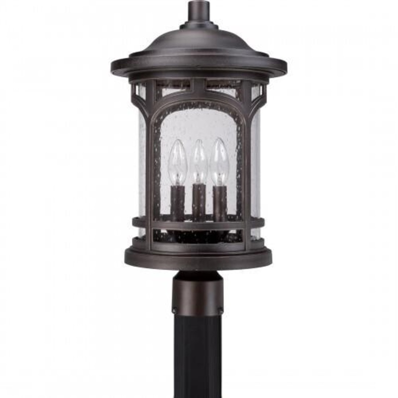 Quoizel MBH9011PN Marblehead Outdoor post palladian bronze Outdoor Lantern