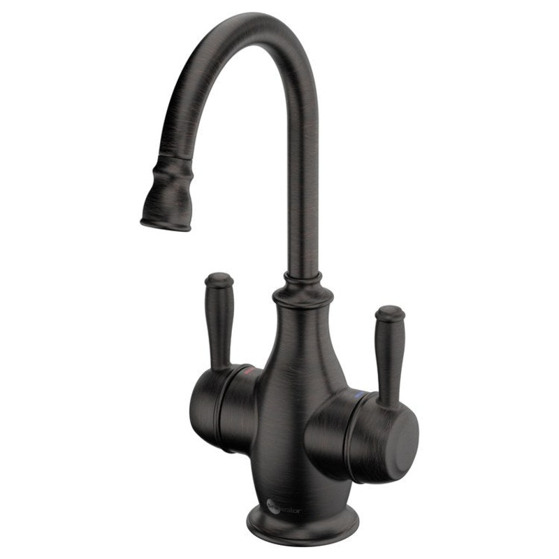 Water Dispenser Showroom Traditional 2010 Instant 2 Lever ADA Gooseneck Swivel 360 DEG Classic Oil Rubbed Bronze