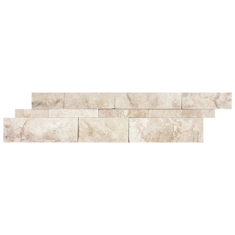 6″ x 24″ Marble Impero Reale Split Face Stone Wall Panels 72-608
