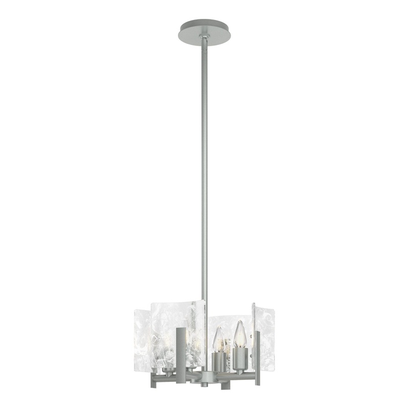 Arc 4-Light Semi-Flush/Pendant Vintage Platinum