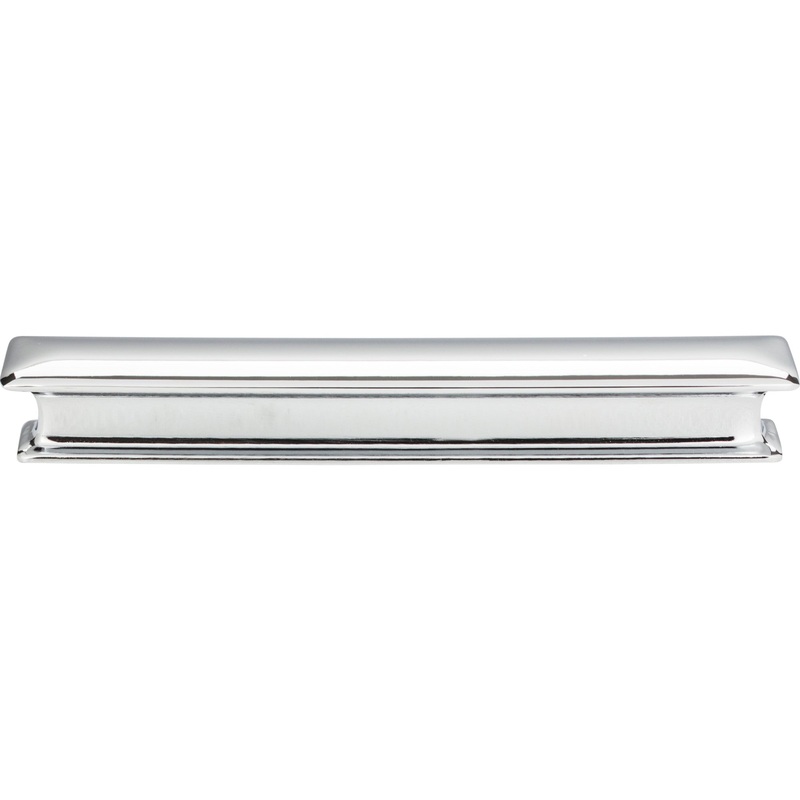 Atlas Homewares Alcott Pull 6 5/16 Inch (c-c) Polished Chrome
