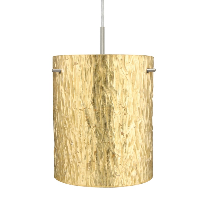 Besa 1JC-4006GS-SN Besa Tamburo 8 Pendant One Light Pendant Black