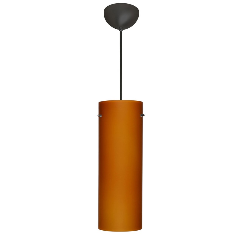 Besa 1VC-412880-BK Tondo One Light Pendant Black (Discontinued)