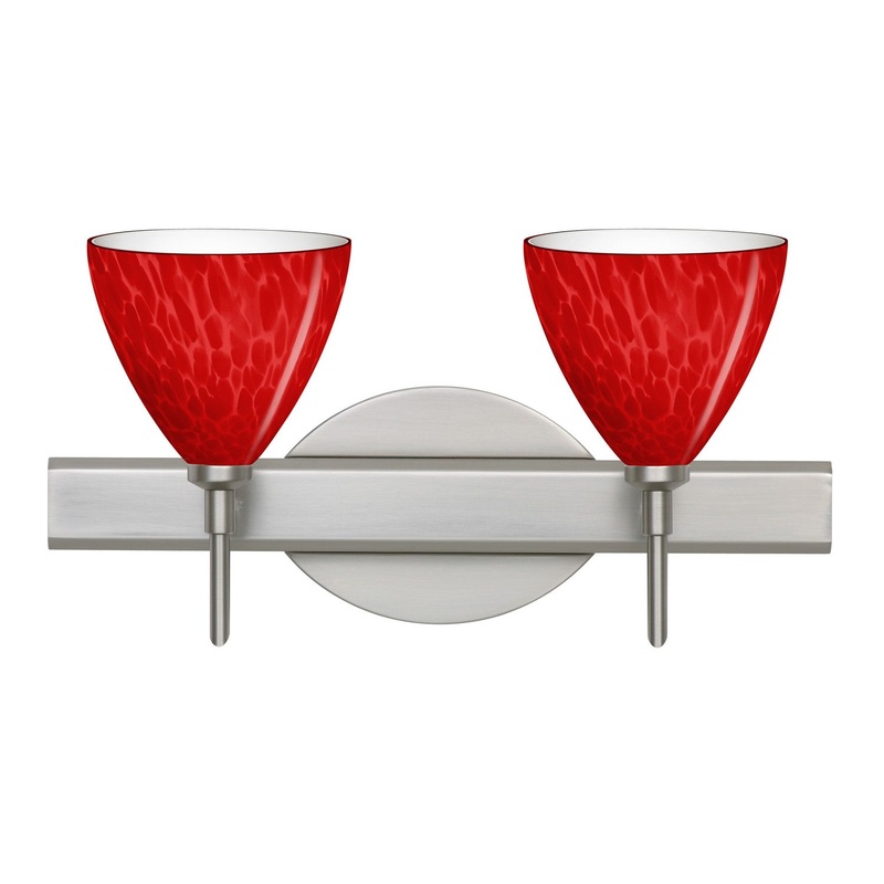 Besa 2SW-1779RC-LED-SN Besa Mia Vanity LED Wall Sconce Satin Nickel