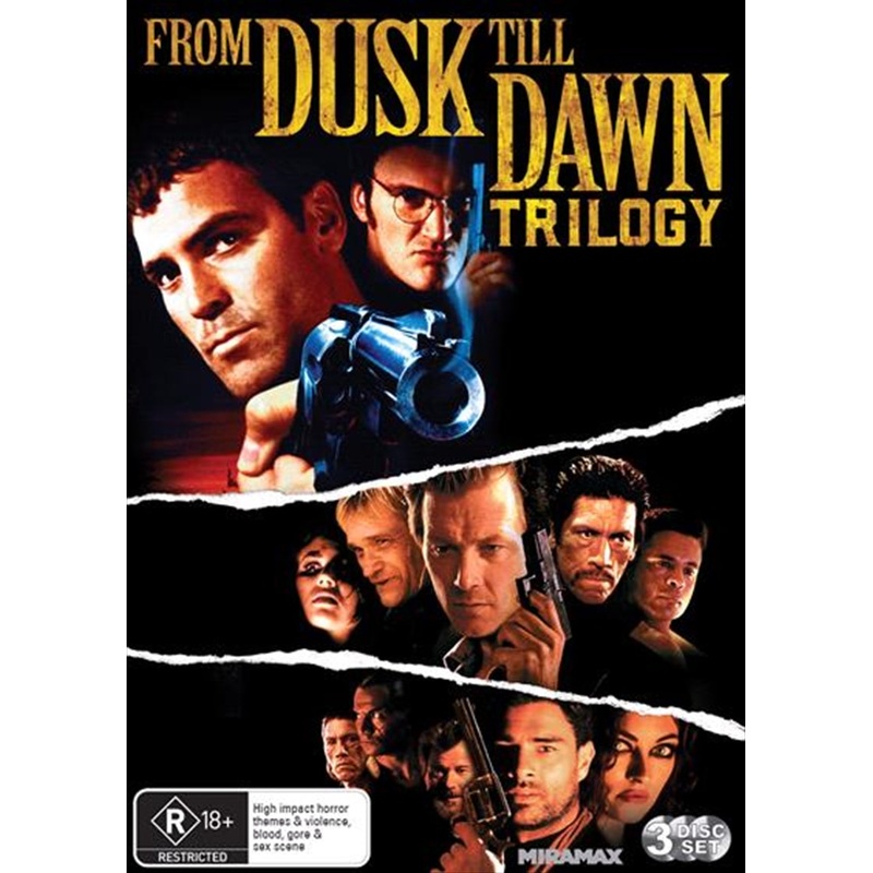 From Dusk Till Dawn / Texas Blood Money / The Hangman’s Daughter | 3 Movie Franchise Pack DVD