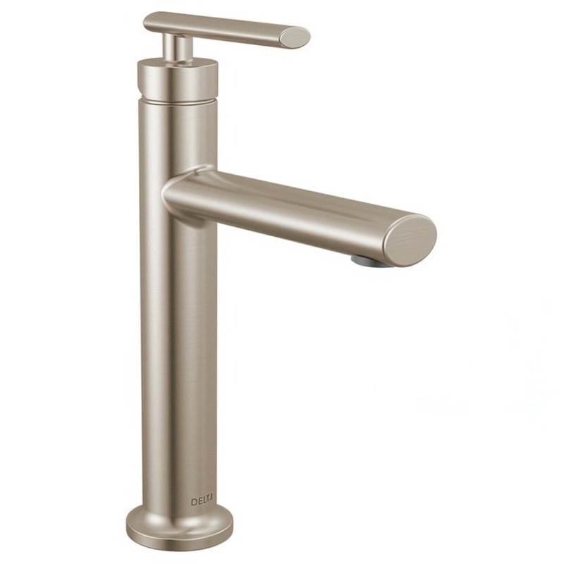 Lavatory Faucet Altado 1-7/8 to 6 Inch Spread 1 Lever ADA WaterSense Brilliance Stainless 1.2 Gallons per Minute Deck Mount Pop-Up 1 Hole Diamond Seal Technology