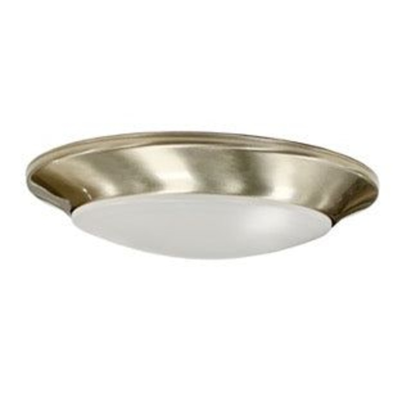 LED Disc Light Brushed Nickel