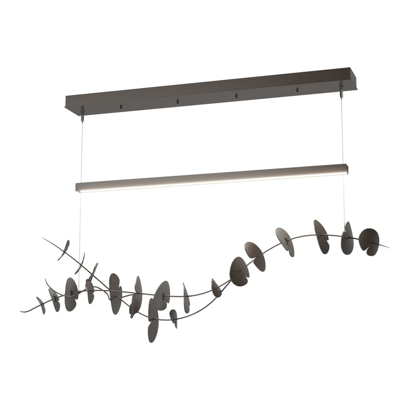 Lily LED Pendant Oil Rubbed Bronze Natural Iron