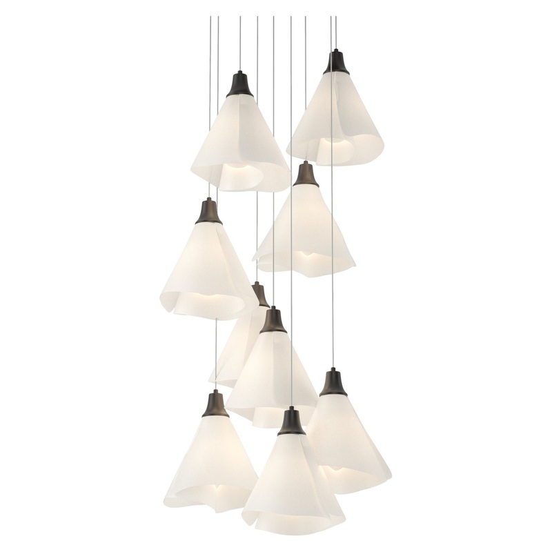Mobius 9-Light Pendant Black