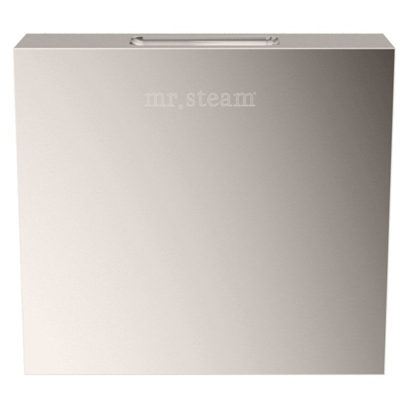 Steamhead Aroma Designer Finish Square Solid Brass Polished Nickel 3 Inch