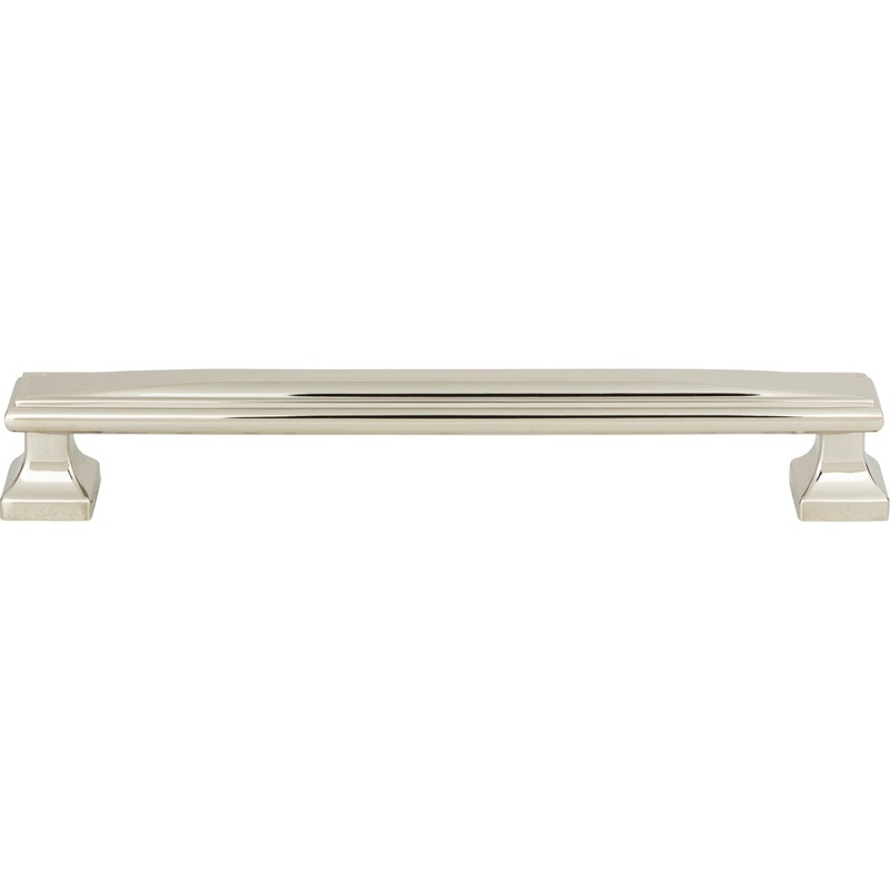 Atlas Homewares Wadsworth Pull 7 9/16 Inch (c-c) Polished Nickel