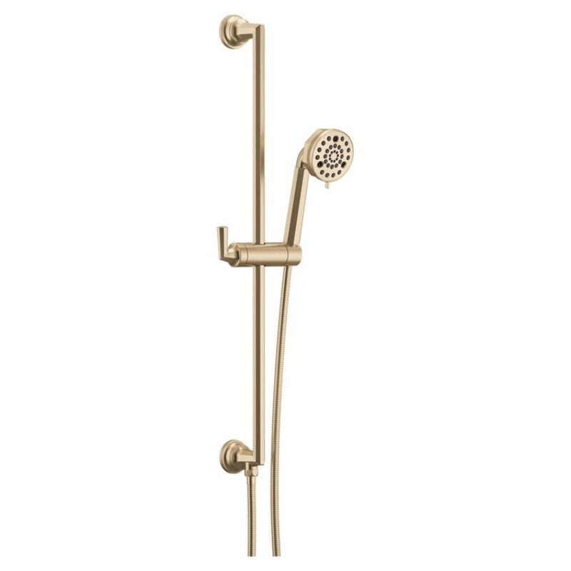 Handshower Bar Beauclere Multi Function Slide Brilliance Luxe Gold 32 Inch