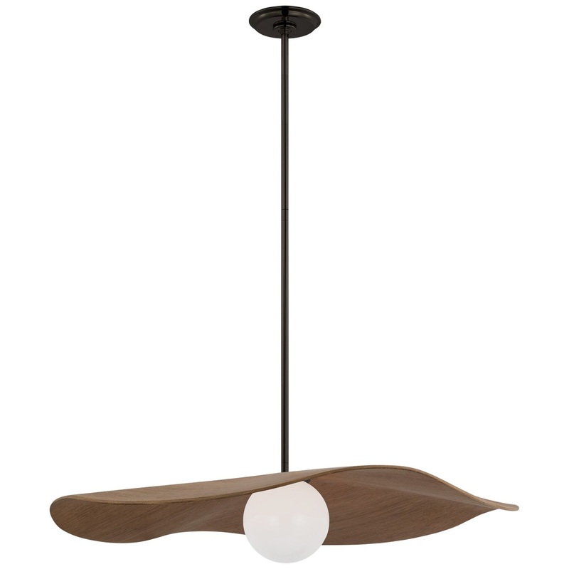 LED Pendant from the Mahalo Collection in Bronze Finish by Visual Comfort Signature