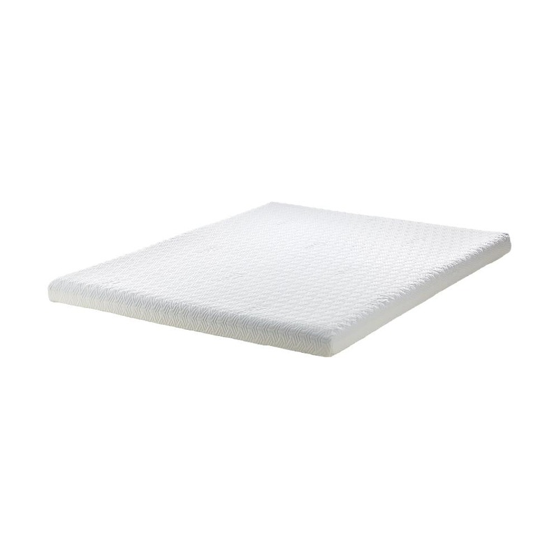 Memory Foam Mattress Topper Reversible Cool Gel 10cm King