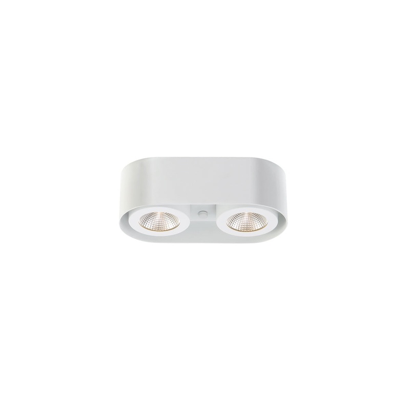 Nymark 2-Light LED Surface Mount White