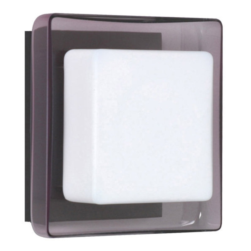 One Light Wall Sconce from the Alex Collection in Bronze Finish by Besa