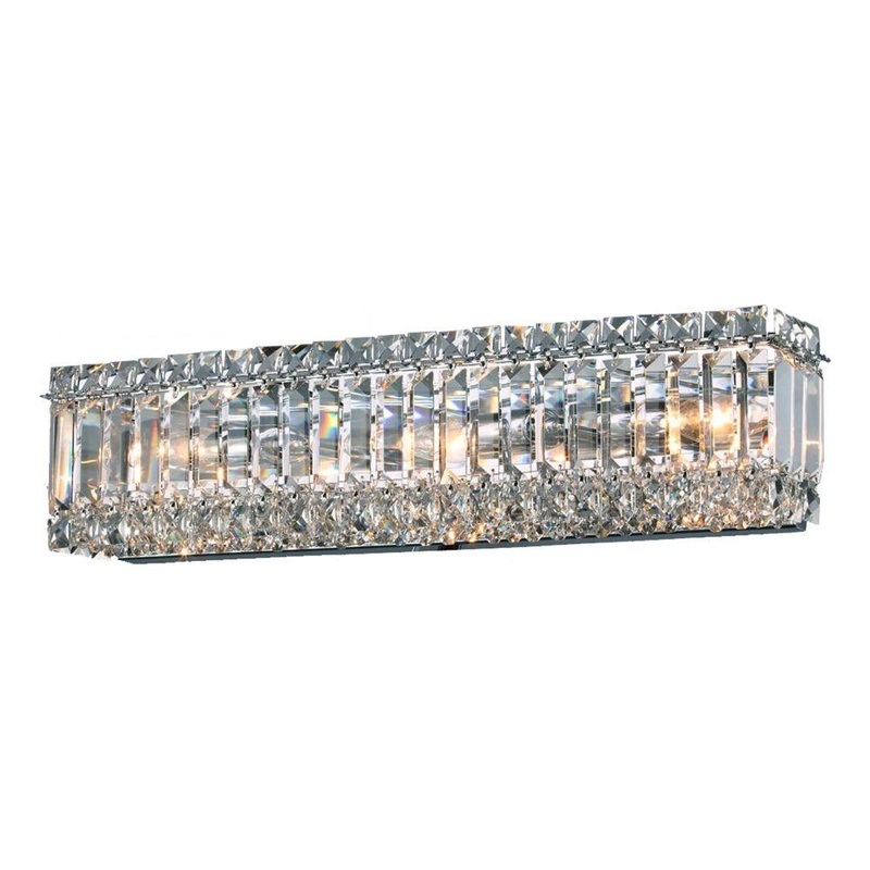 Avant-Garde 3-Light Wall Sconce Chrome