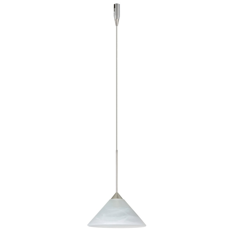Besa RXP-117652-SN Kona One Light Pendant Satin Nickel