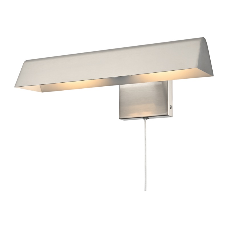 Carlyle 15″ Picture Light Satin Nickel