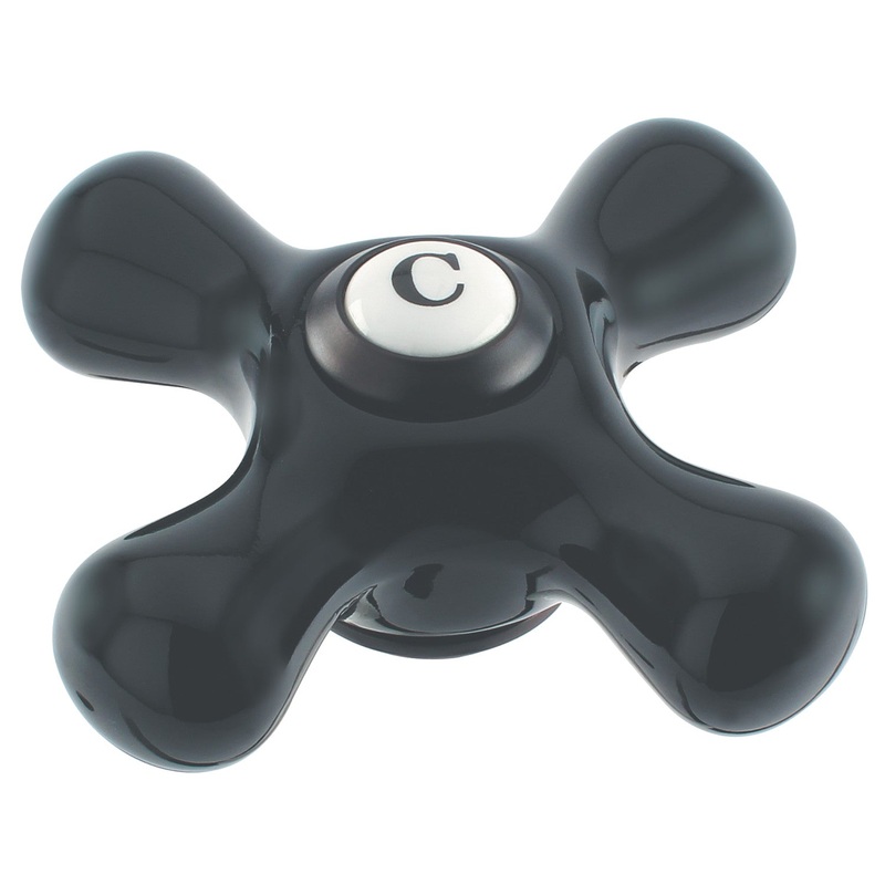 Duchess KSH1165PKXC Cold Porcelain Cross Handle, Oil Rubbed Bronze
