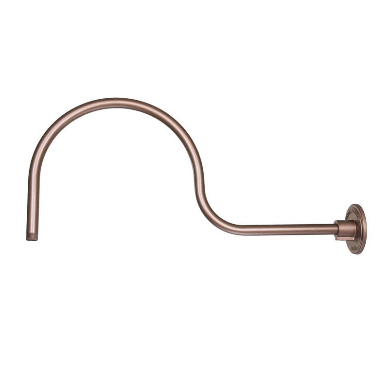 Goose Neck from the R Series Collection in Copper Finish by Millennium