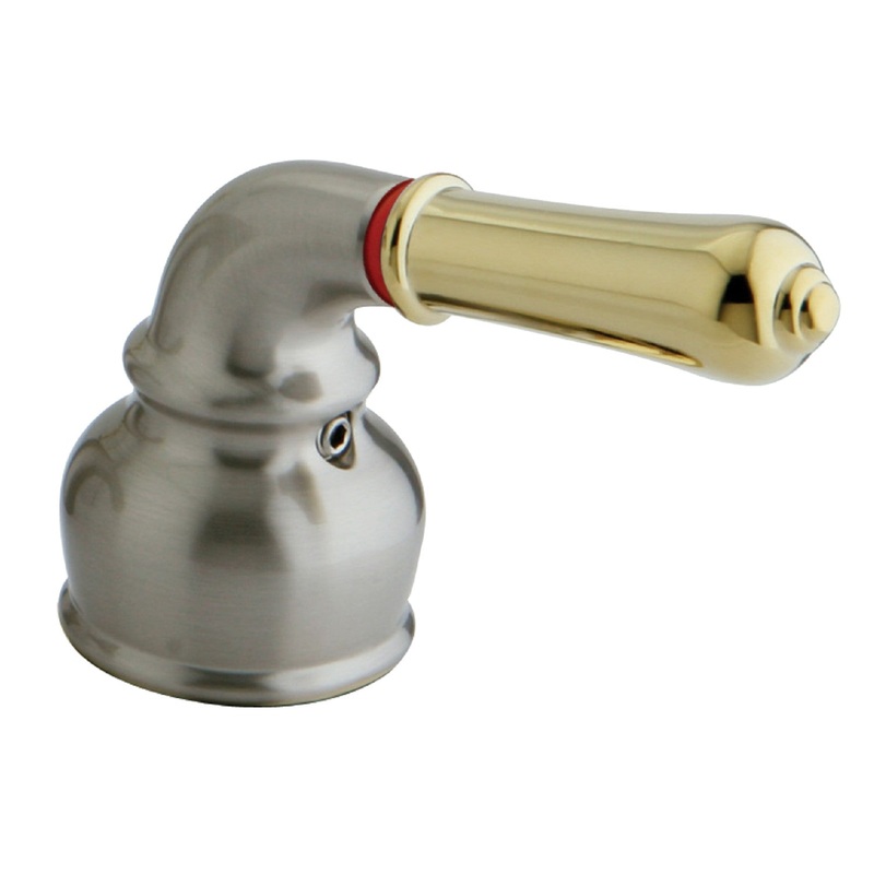 KSH2959H Hot Metal Lever Handle, Brushed Nickel/Polished Brass