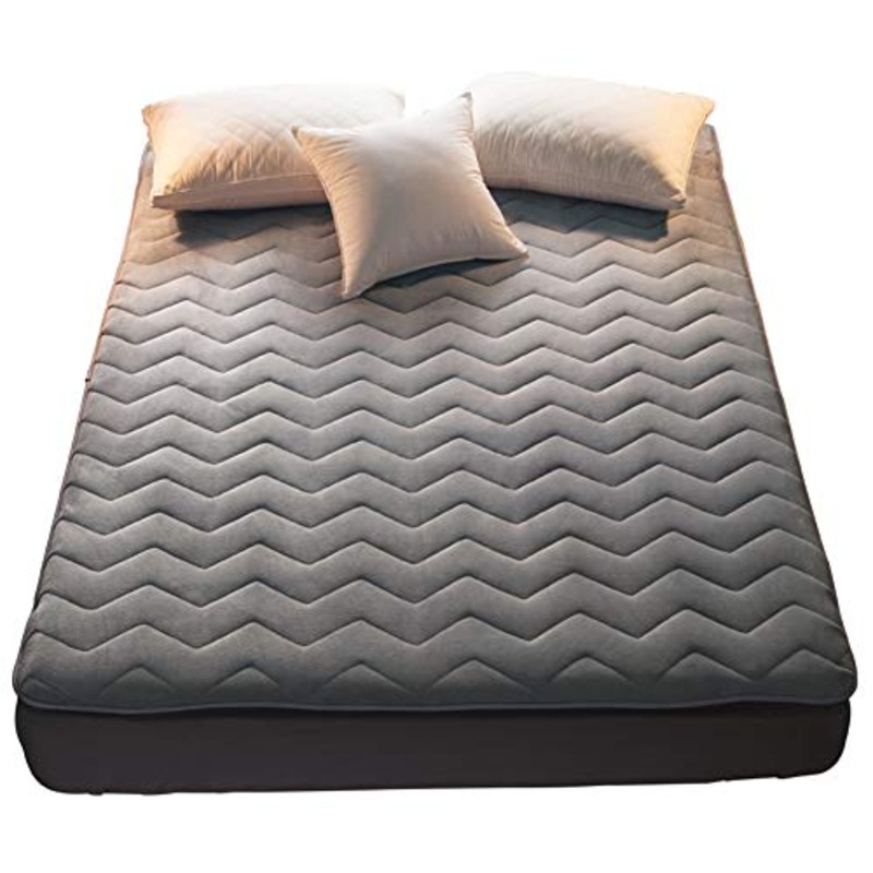 NSAIH Materasso,Coprimaterasso,Materasso Super Morbido/Traspirante,Pieghevole,Materasso dormitorio,per Massaggi,Hotel,Esercizi di Yoga,Stretching