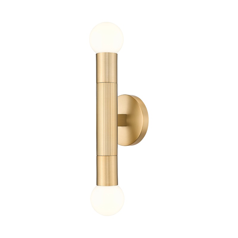 Stari 2-Light Wall Sconce Modern Gold