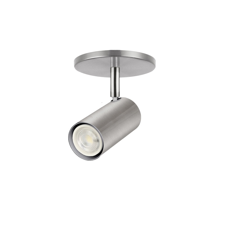 Taylor 1-Light Spot Light Satin Chrome