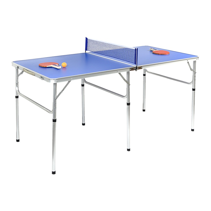 152cm Portable Tennis Table, Folding Ping Pong Table Game Set