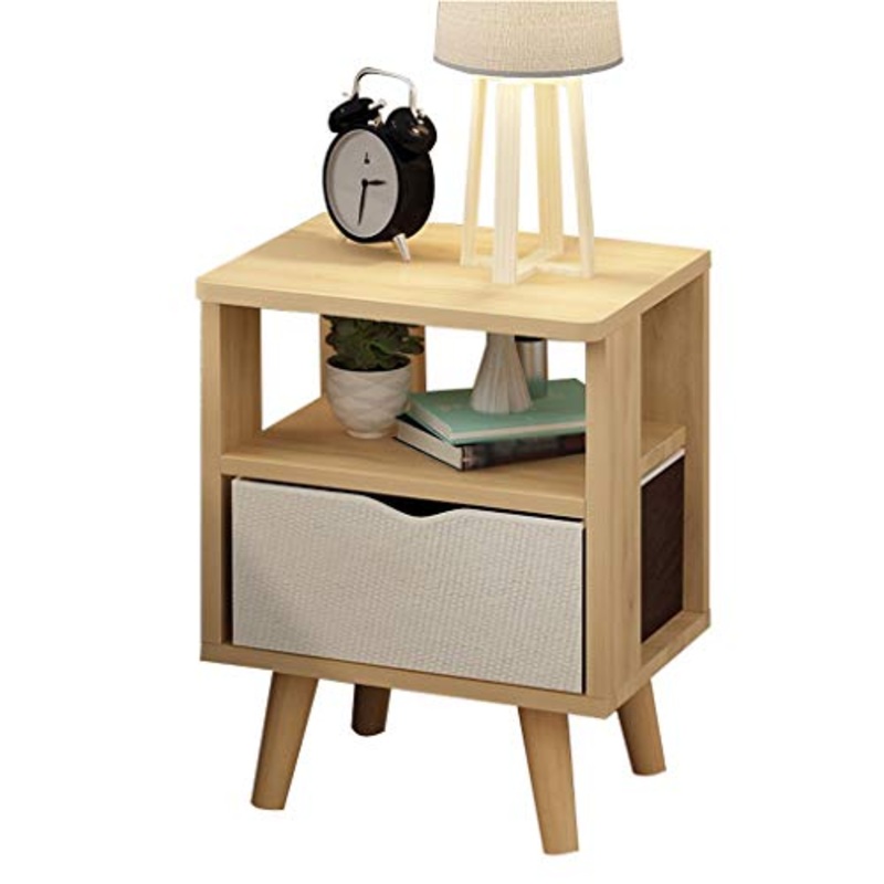 Comodini Decorazione Camera da Letto Assemblea Domestica Addensare da Terra Storage Box di pompaggio Studio Multifunzione Locker Soggiorno Corridoio MUMUJIN (Color : Wood-Like)