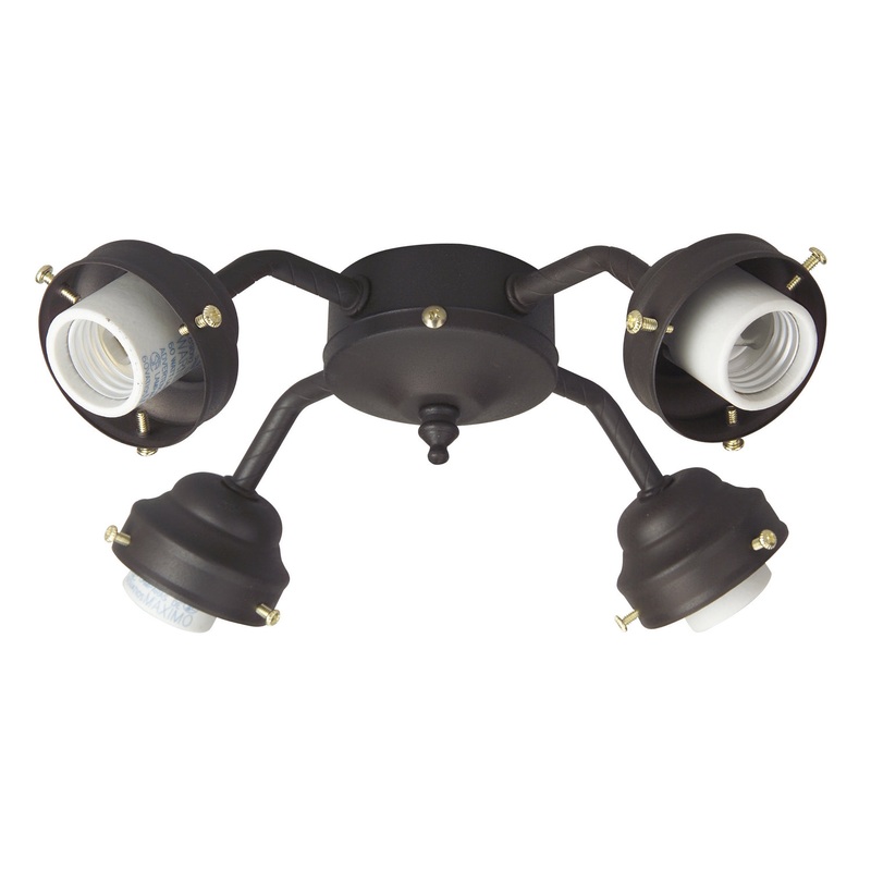 Craftmade F400-BR-LED Universal Four Light Fitter Brown (Discontinued)