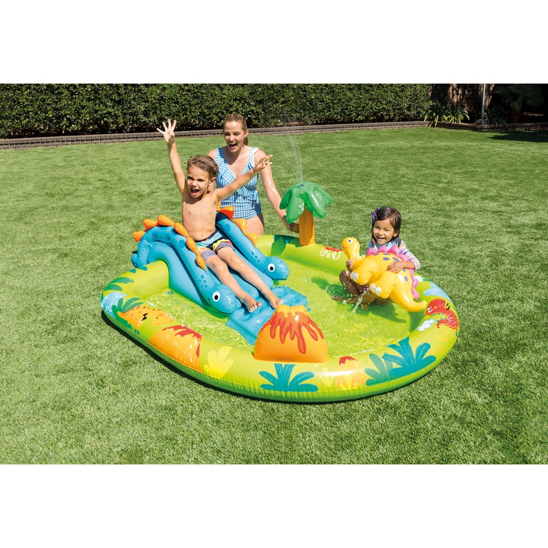 Intex Little Dino Inflatable Play Centre 57166