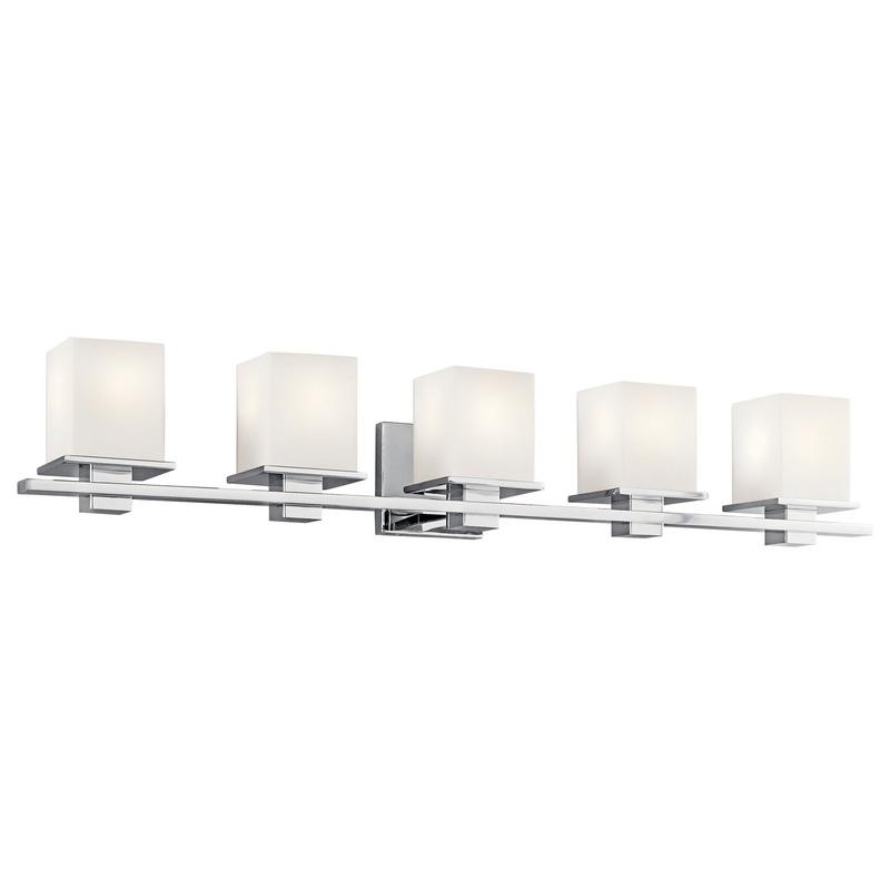 Kichler 45193CH Five Light Bath, Chrome