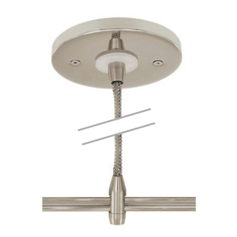 Single Feed Remote Canopy 4″  in Satin Nickel Finish by Stone Lighting
