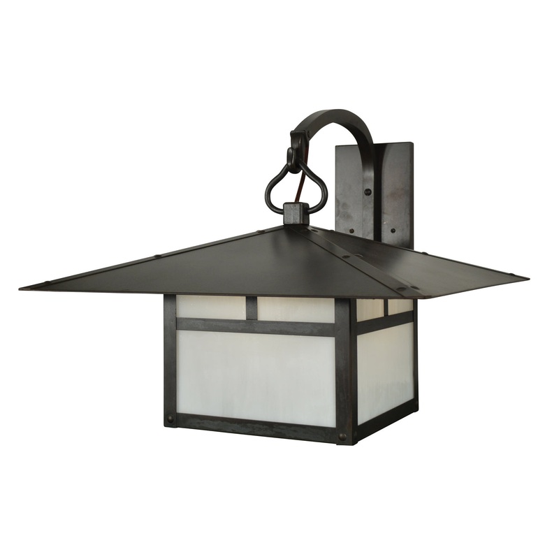 Arroyo MB-20TWO-BZ Monterey One Light Wall Mount Bronze