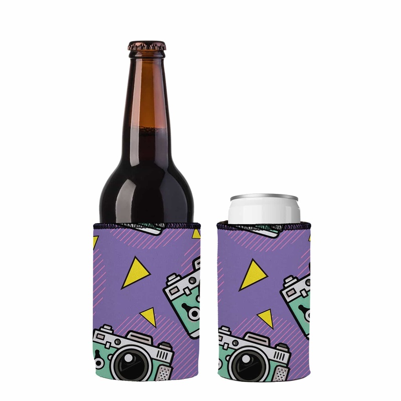 Cameras Shoot People Stubby Cooler 2-Pack – Standard