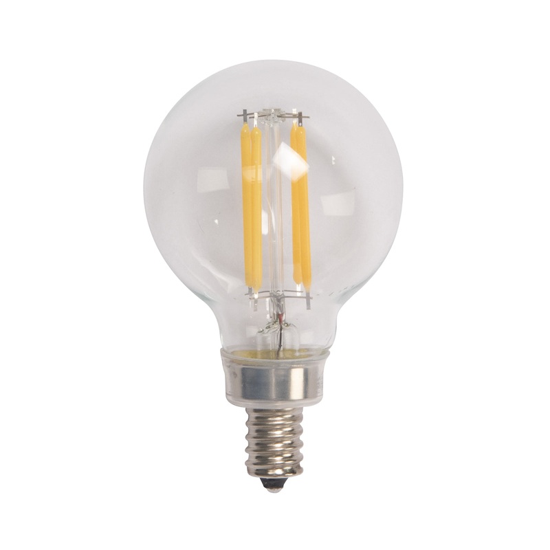 Craftmade 9650 LED Filament Light Bulb Clear, Candelabra (Discontinued)