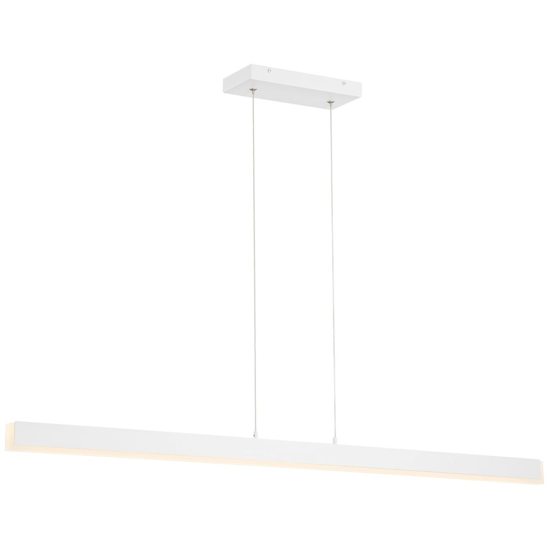 LED Pendant from the Illume Collection in Matte White Finish by Access