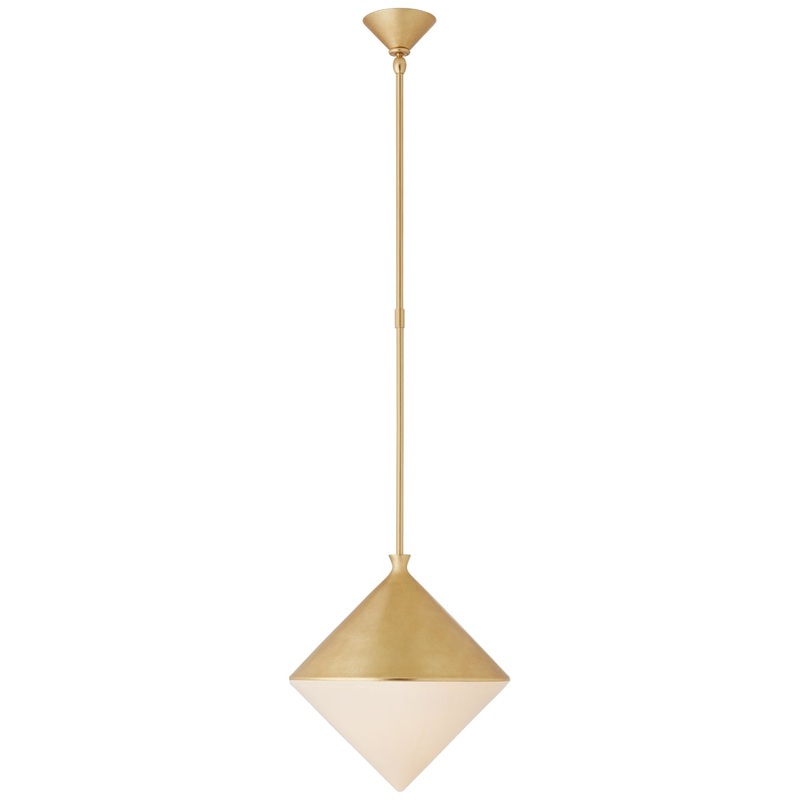 LED Pendant from the Sarnen Collection in Gild Finish by Visual Comfort Signature