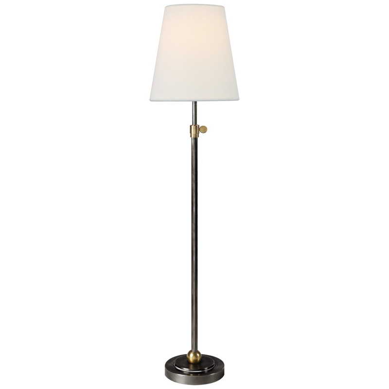 One Light Table Lamp from the Bryant Collection in Bronze And Hand-Rubbed Antique Brass Finish by Visual Comfort Signature